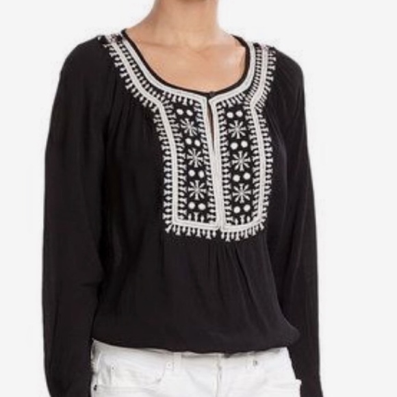 Anthropologie Tops - NEW WITH TAGS Anthropologie DAY Blouse Embroidered